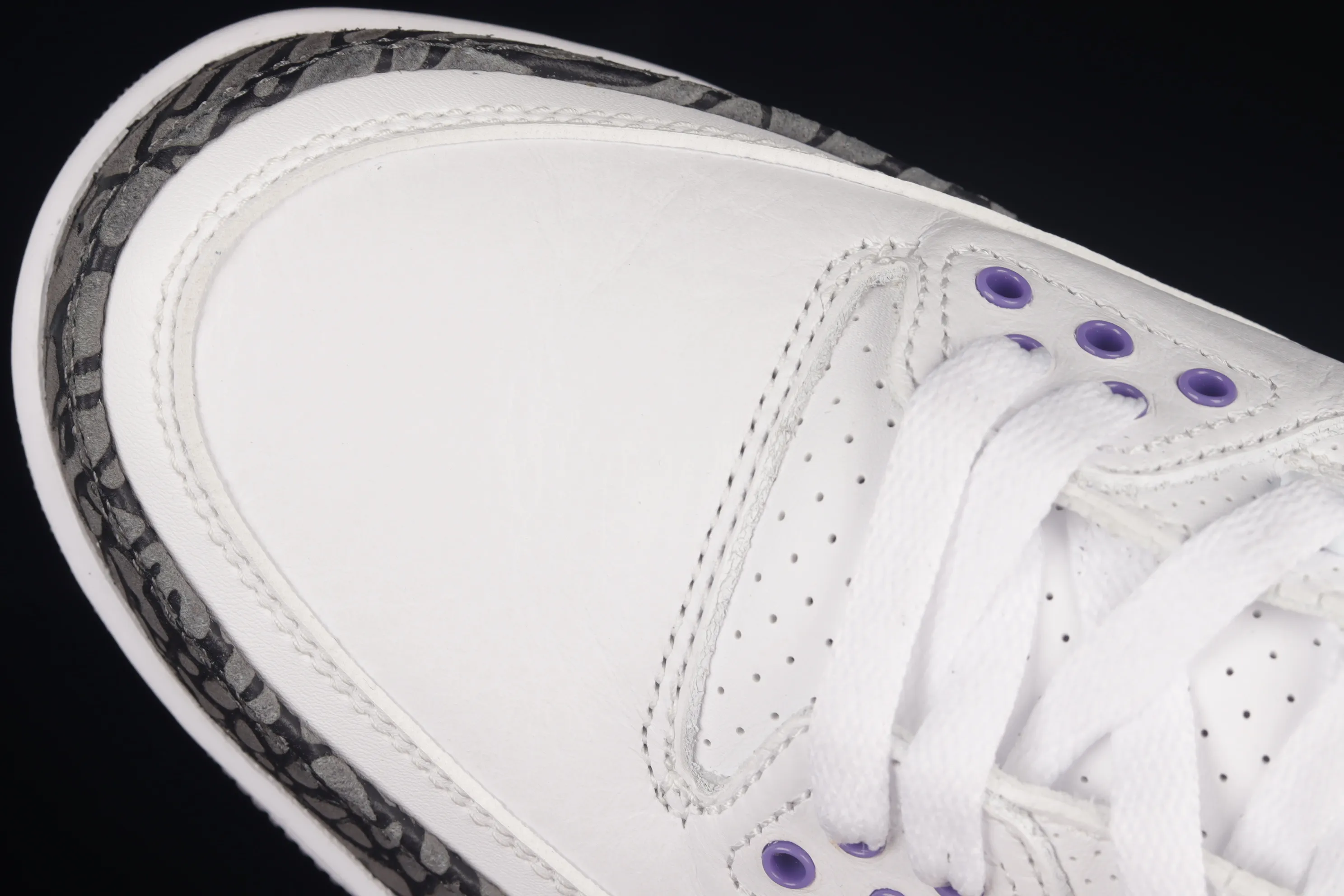 All categories Air Jordan Jordan series basketball shoes Air Jordan 3 Air Jordan 3 "Pine Green" AJ3 Joe 3 Villain Purple CT8532-105